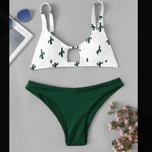 SHEIN cactus swim suit! BRAND NEW